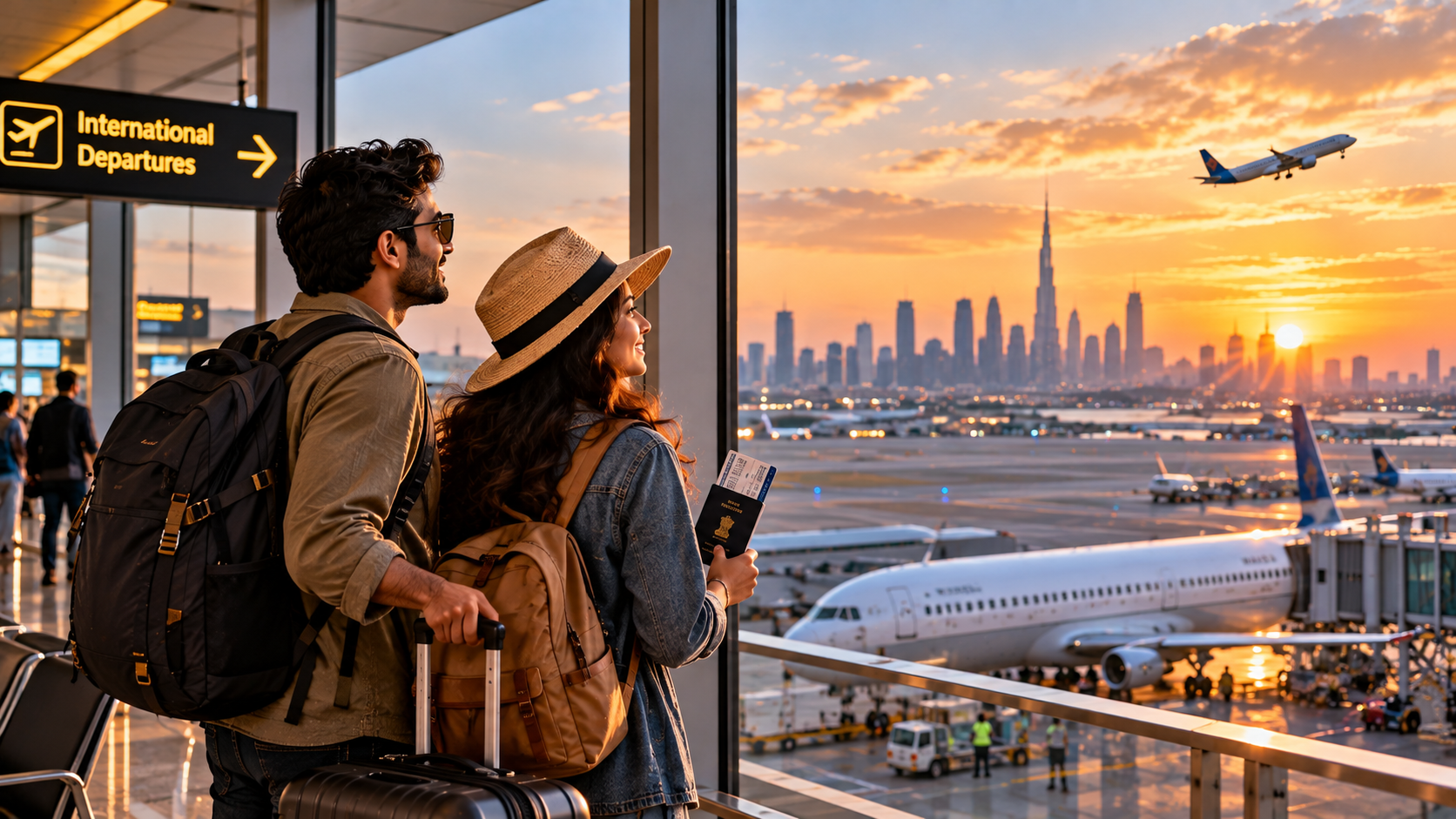 First international trip